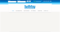 Desktop Screenshot of holidaygor.com.au